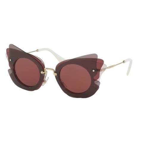 Miu Miu™ MU 02SS Irregular Sunglasses 